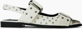 Steve Madden Womens Grand Ave S - White - Size: 5