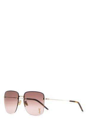 Saint Laurent Silver Metal Sl 312 Sunglasses