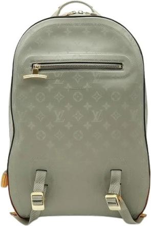 Louis Vuitton Pre-owned Canvas backpacks - Heren - Vintage Rugzakken - Grijs - ONE Size - Vintage
