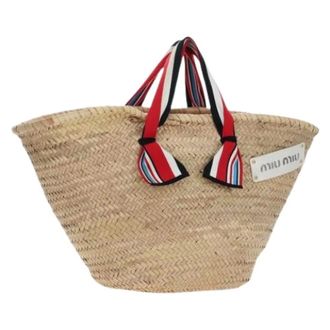 Miu Miu Borsa Pre-owned in Rafia - - Pre-owned - Donna - Multicolore - ONE SIZE