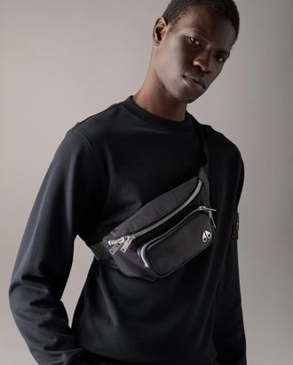 Moose Knuckles Logo Waist Bag