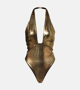 Roberto Cavalli Halterneck bodysuit