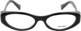 Miu Miu MU 07R Zonnebril - unisex - Brillen - Zwart - ONE Size - Accessoires