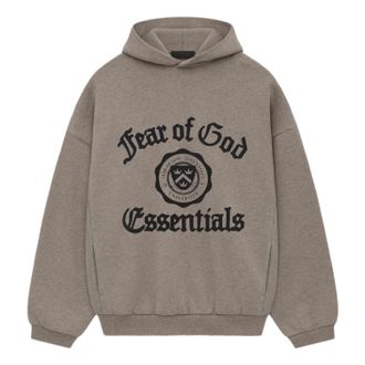 Fear of God Heavy Fleece Vintage Shrunken Hoodie Heather Gray 192HO246214F