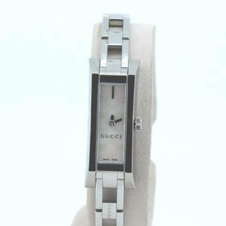 Gucci Pre-owned Vintage Roestvrijstalen Horloge - Dames - Vintage Horloges - Wit - ONE Size - Vintage