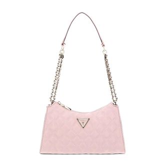 Guess Shoulder Bags, female, Pink, Size: ONE SIZE Giully Top Zip Shoulder Bag