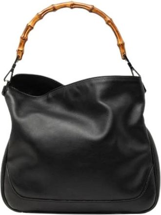 Gucci Pre-owned Bamboo Satchel - - Pre-owned - Donna - Nero - ONE SIZE
