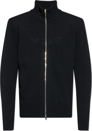 VETEMENTS Vest met rits - Heren - Vesten - Zwart - S - Wol - Truien & Vesten