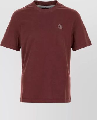 Brunello Cucinelli cotton logo-print t-shirt