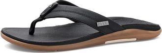 Reef Leather Offshore Mens Sandals Black : 11 D - Medium