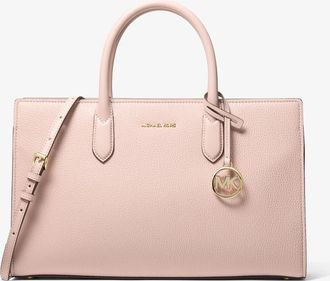 Michael Kors Scarlett Medium Textured Satchel