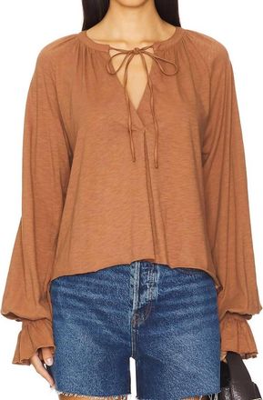 Nation Ltd Chiara Long Sleeve Top