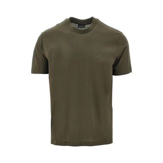 Emporio Armani Travel Essential lyocell and cotton T-shirt Man XXL