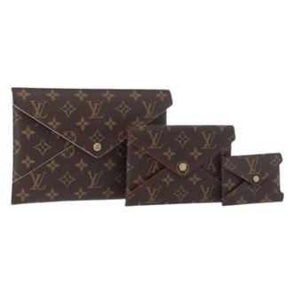 Louis Vuitton Pre-owned Clutches, female, Brown, Size: ONE SIZE Pre-owned Pouch