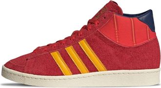 adidas Jabbar Hi - Heren - Fitnessschoenen - Rood - 42 EU - Leer - Fitness