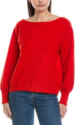 WeWoreWhat Weworewhat Balloon Sleeve Wool-Blend Sweater