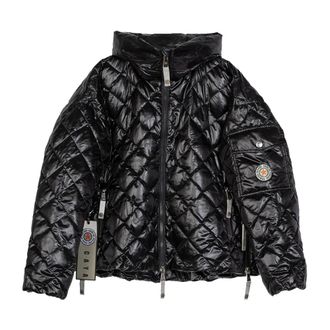 C.A.Y.A Winter Jackets, female, Black, L, Short Diamond Jacket in Black