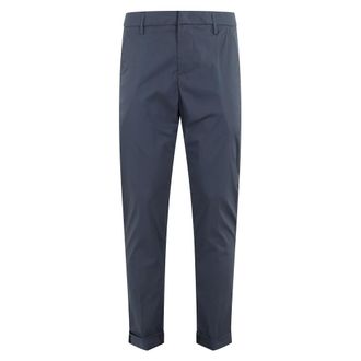 Dondup Chinos, male, Blue, Size: W31 Gaubert Chino Trousers
