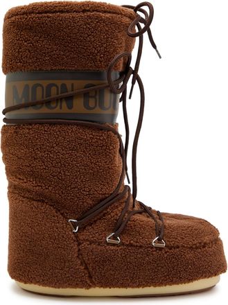 Moon Boot Moon Boot Icon Fleece Mid-calf Snow Boots - Brown - 4244 (IT42 - 44 / UK9 - 11)