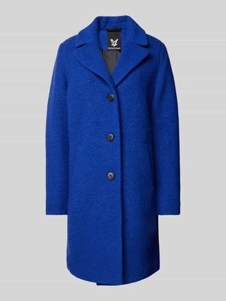 Fuchs Schmitt Regular Fit Wollmantel mit Reverskragen in Royal, Gr&ouml;&szlig;e 44