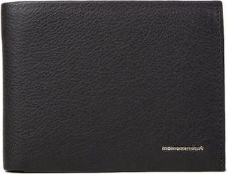 Momo Design Mens Wallet Black Genuine Leather Bags