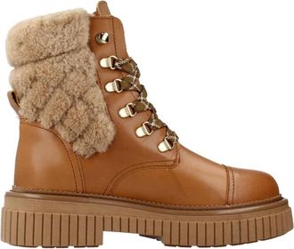 Alpe Botin Bimba Veterschoenen - Dames - Veterlaarzen - Bruin - 39 EU - Schoenen