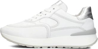 Gabor Schoenen, Dames, Wit, 40 1/2 EU, Leer, Gabor 491 Sneakers
