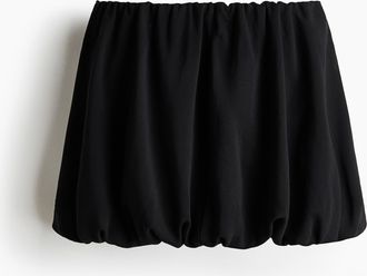 H&M Ballonjupe - Schwarz