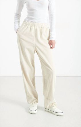 American Vintage Padow Trousers In Ecru Vintage