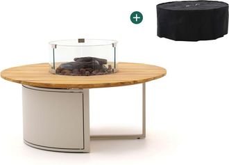 Cosi loft lounge vuurtafel &oslash;120cm (h: 50cm)