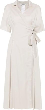 Max Mara Abito lungo Sarah - Toni neutri