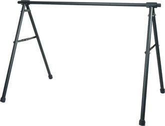 Hhg Hhg - Caballete Para Sill&iacute;n De Bicicleta 796, Soporte De Suspensi&oacute;n Para Sill&iacute;n De Bicicleta, Metal Con Recubrimiento En Polvo 114x170x114cm Extensibl