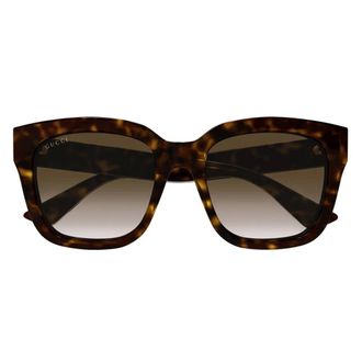 Gucci Gg1338S 003 Sunglasses - female - Gucci - Sunglasses - Brown - 54 MM - Accessories