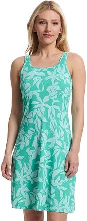 Columbia Freezertm III Dress Womens Dress Glaze Green Broadleaf : SM, Polyester/Elastane