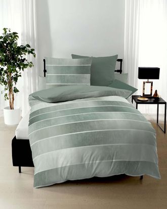 Kaeppel Wendebettwäsche »Timeless« 2 Stk. tlg. mit breiten Streifen