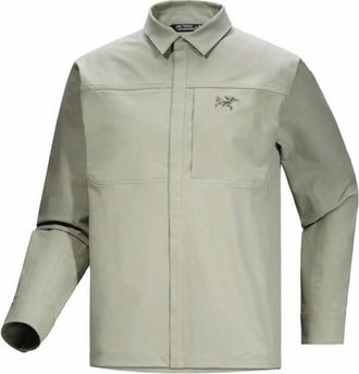 Arc'teryx Cronin Cotton Overshirt Hemd f&uuml;r Herren | grau