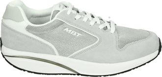 Mbt Classic II Heren Vrijetijdsschoenen Lichtgrijs - Heren - Sneakers - Grijs - 40 EU - Leer - Schoenen