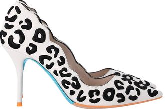 Sophia Webster Womens Leather Printed Pump (Authentic Pre-Loved)