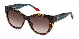 Yalea SYA224 FRIDA KAHLO 02BU Womens Sunglasses Tortoiseshell Size 56