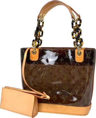 Louis Vuitton Brown Monogram Monogram Vinyl Monogram Tote Bag (Pre-Owned)
