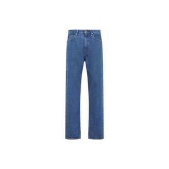 Jil Sander Regular Denim Broeken - Heren - Jeans - Blauw - Maat: W33 Denim