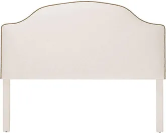 Ballard Designs Camden Untufted Headboard with Brass Nailheads - Ballard Designs