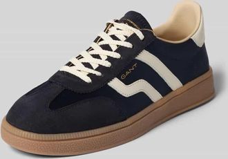 GANT Sneaker aus Leder-Textil-Mix Modell Cuzima in Marine, Gr&ouml;&szlig;e 36