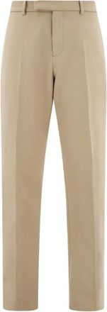 Ferragamo Chino con cintura - Toni neutri