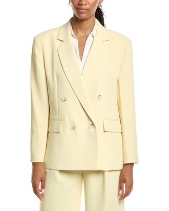 Kenneth Cole Double-Breasted Boyfriend Jacket