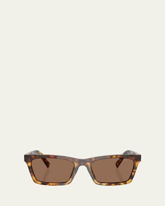 Miu Miu MUA05S Rectangular Acetate Sunglasses