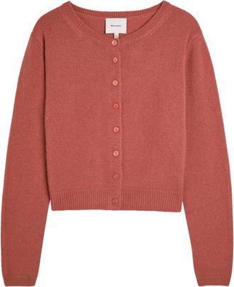 Reformation button-up cardigan - Red