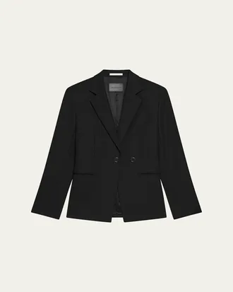 Helmut Lang Wool Gabardine Blazer