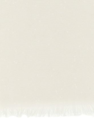 Brunello Cucinelli Diamante Scarf - Cream