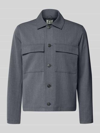 Casual Friday Casual Friday Regular Fit Jacke mit Viskose-Anteil Modell Grahn in Dunkelgrau Melange, Gr&ouml;&szlig;e XXL